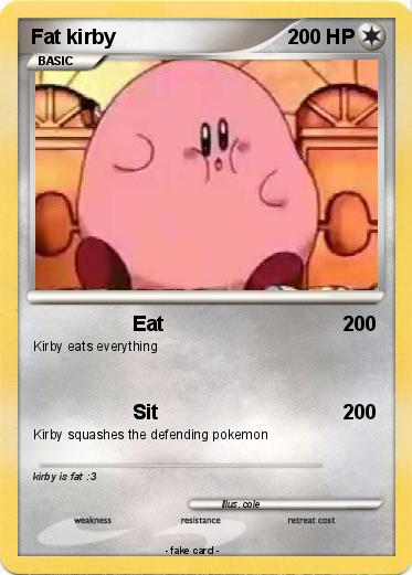 Pokemon Fat kirby