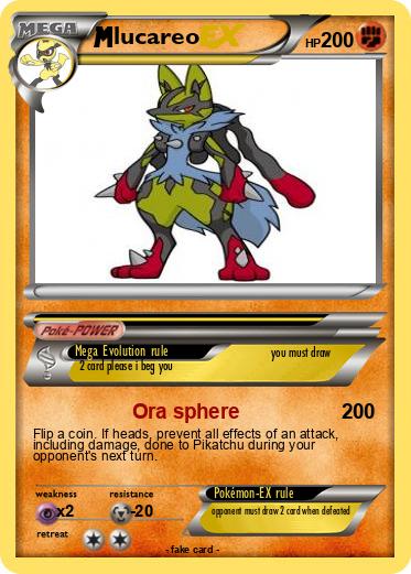 Pokemon lucareo