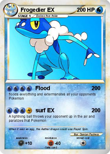 Pokemon Frogedier EX