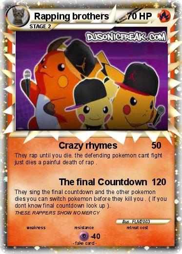 Pokemon Rapping brothers
