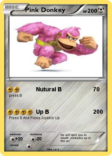 Pokemon Pink Donkey