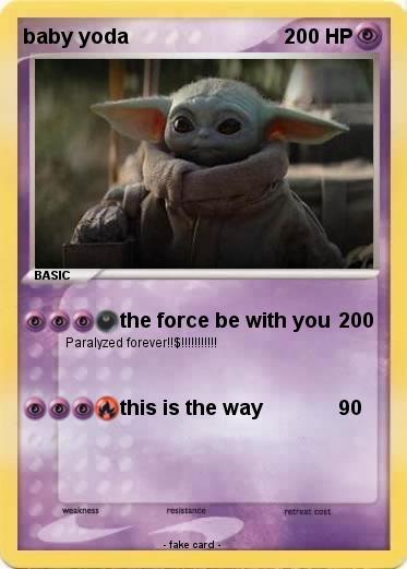 Pokemon baby yoda