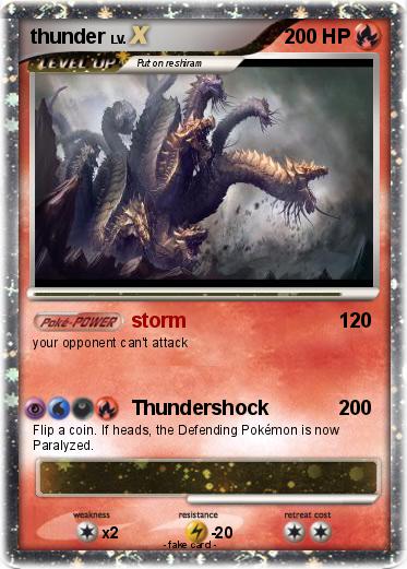 Pokemon thunder