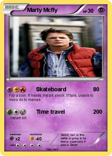 Pokemon Marty Mcfly