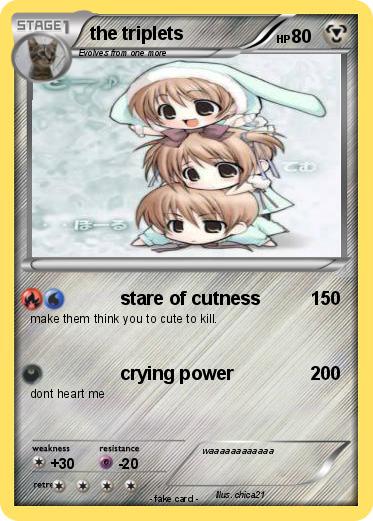 Pokemon the triplets