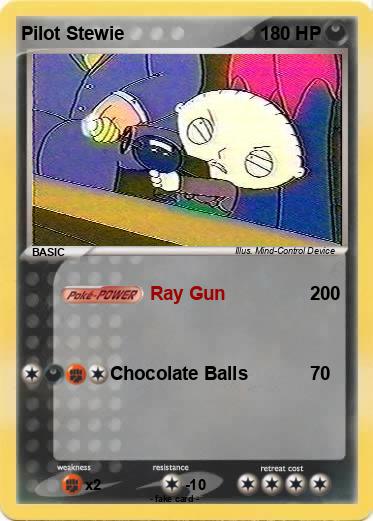 Pokemon Pilot Stewie