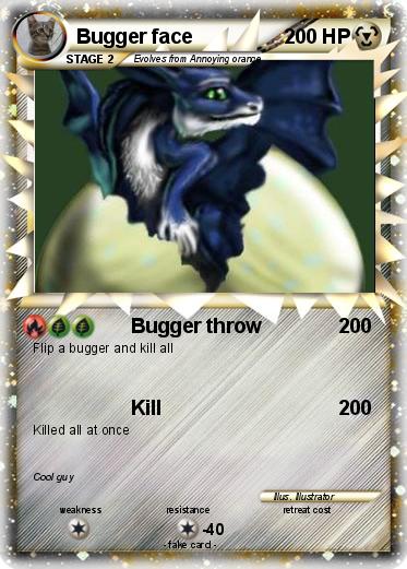 Pokemon Bugger face