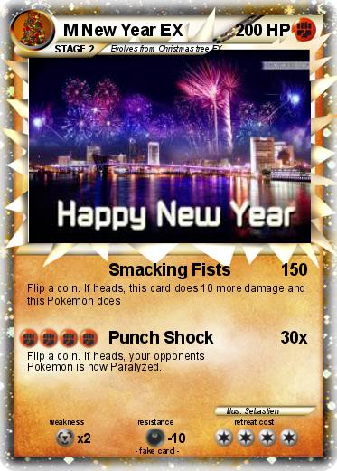 Pokemon M New Year EX