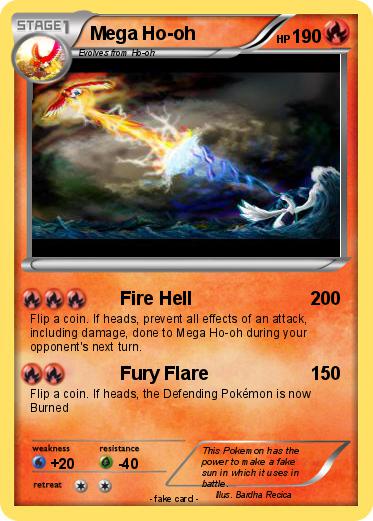 Pokemon Mega Ho-oh