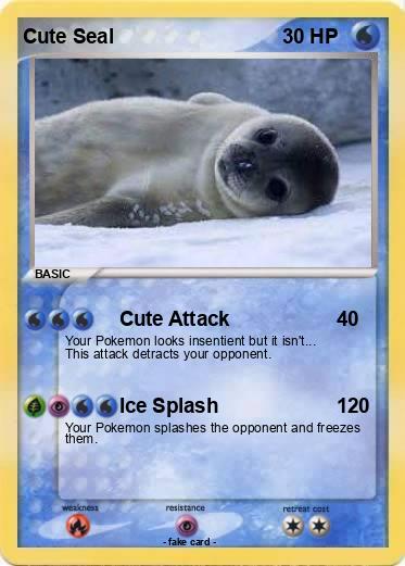 Pokemon Cute Seal