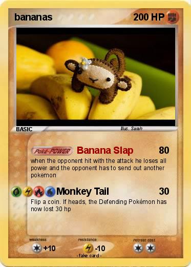 Pokemon bananas