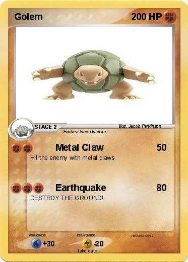 Pokemon Golem