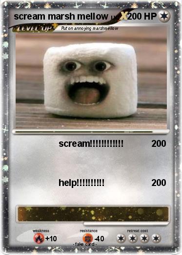 Pokemon scream marsh mellow