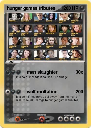 Pokemon hunger games tributes