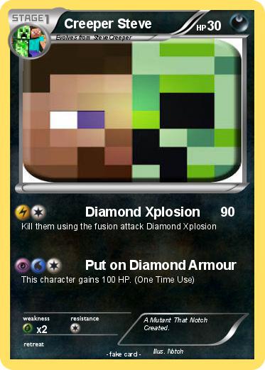 Pokemon Creeper Steve