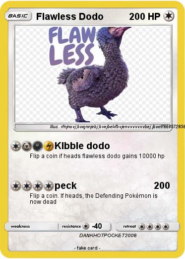 Pokemon Flawless Dodo