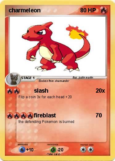 Pokemon charmeleon