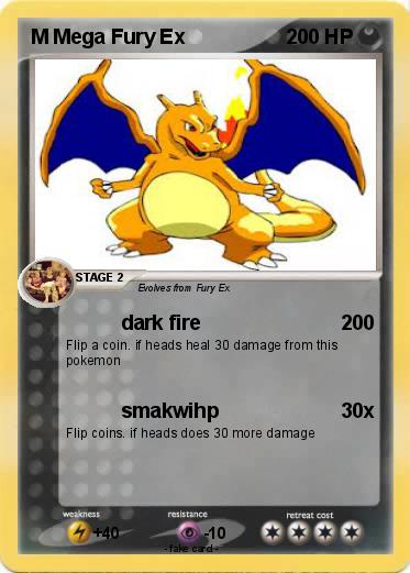 Pokemon M Mega Fury Ex