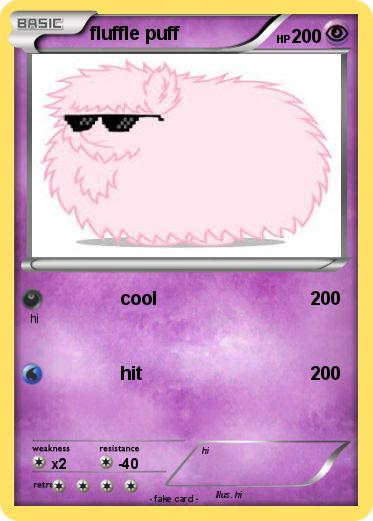 Pokemon fluffle puff