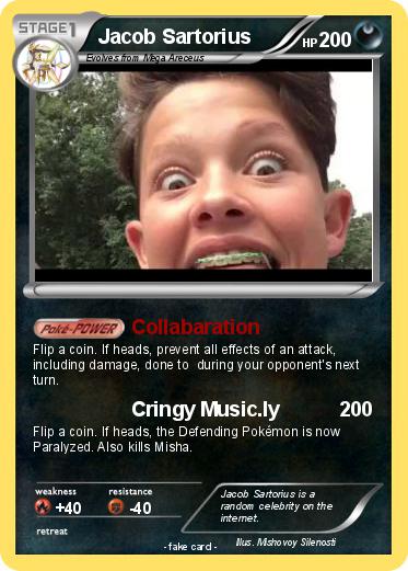 Pokemon Jacob Sartorius