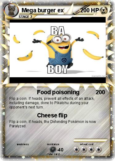 Pokemon Mega burger ex