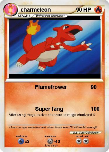 Pokemon charmeleon