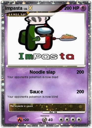 Pokemon Impasta