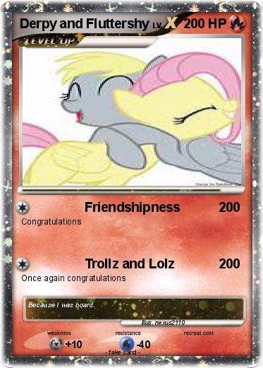 Pokemon Derpy and Fluttershy