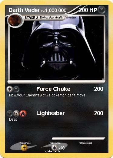 Pokemon Darth Vader