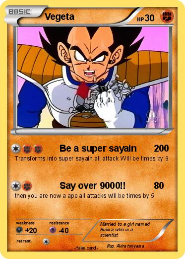 Pokemon Vegeta