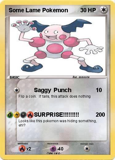 Pokemon Some Lame Pokemon