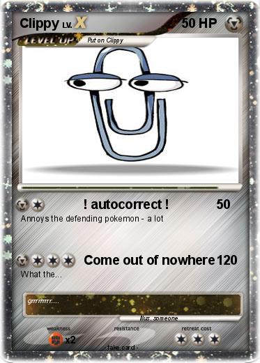 Pokemon Clippy