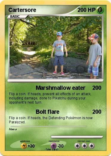 Pokemon Cartersore