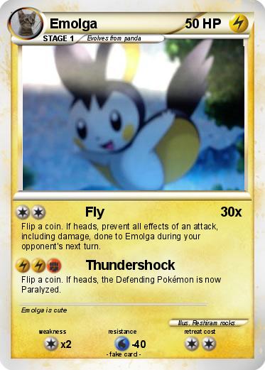 Pokemon Emolga