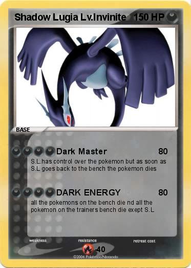 Pokemon Shadow Lugia Lv.Invinite