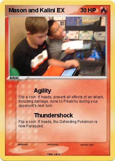 Pokemon Mason and Kalini EX