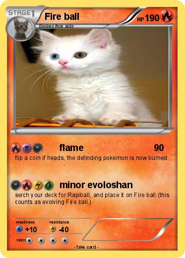 Pokemon Fire ball