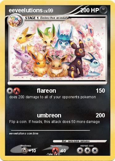 Pokemon eeveelutions