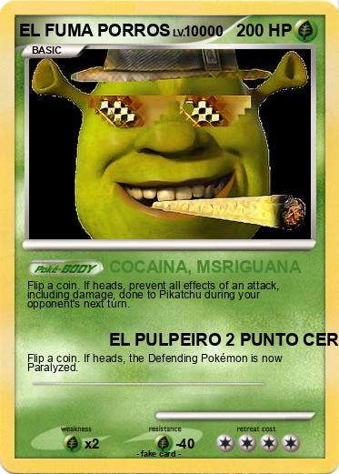 Pokemon EL FUMA PORROS