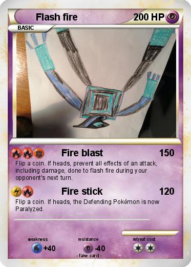 Pokemon Flash fire
