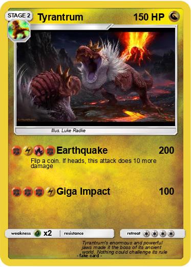 Pokemon Tyrantrum