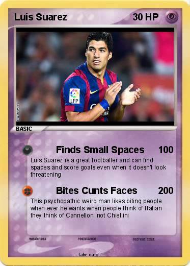 Pokemon Luis Suarez