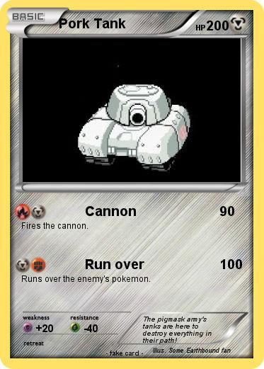 Pokemon Pork Tank