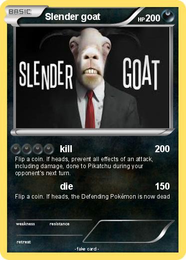 Pokemon Slender goat