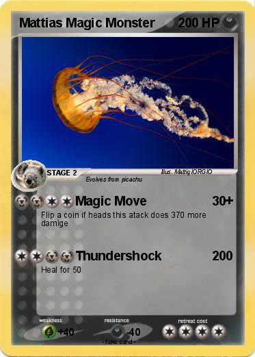 Pokemon Mattias Magic Monster