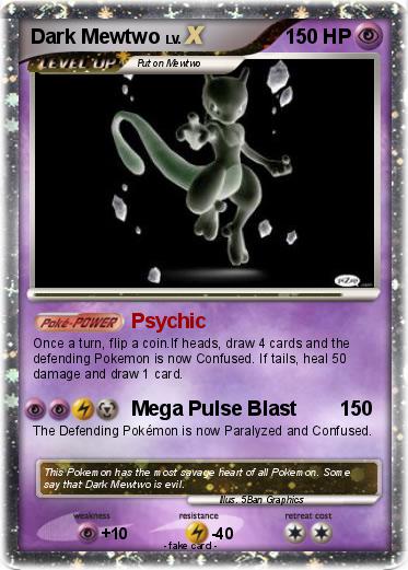 Pokemon Dark Mewtwo