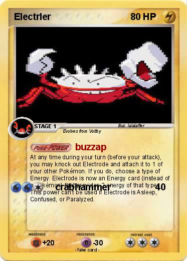 Pokemon Electrler