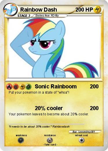 Pokemon Rainbow Dash