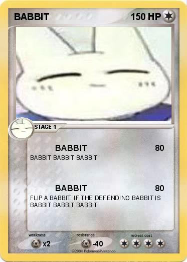 Pokemon BABBIT