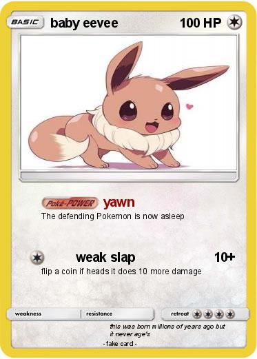 Pokemon baby eevee